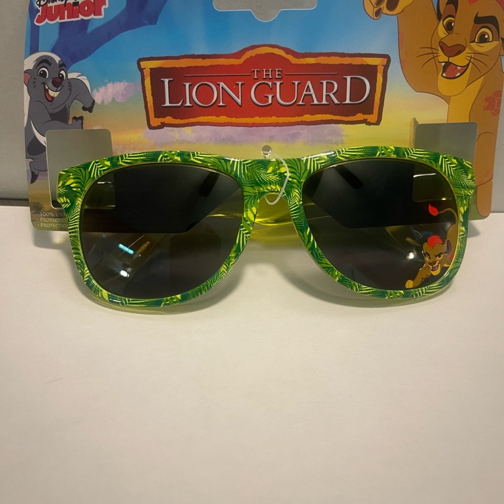 Green Lion Guard Sunglasses with UV Protection